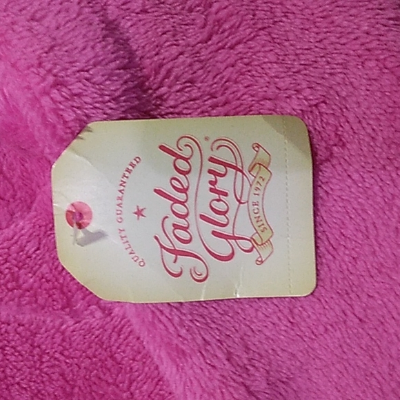 Faded Glory NWT,  Girl's Fleece Jacket. - Picture 3 of 6